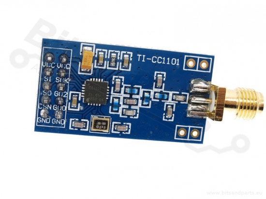 RF Transceiver 387-464MHz CC1101 met antenne
